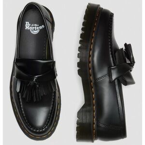 Dr. Martens Adrian Bex Smooth Leather Tassle Loafers Size 8